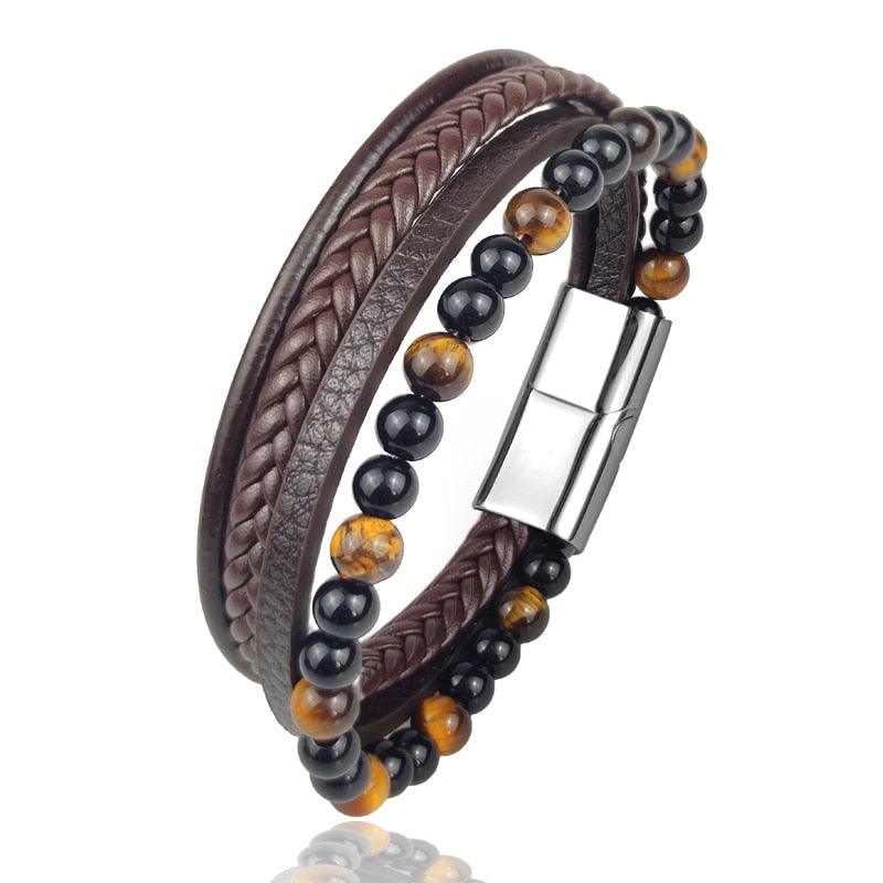 Pulseira de Couro - Boho - Purità Joias