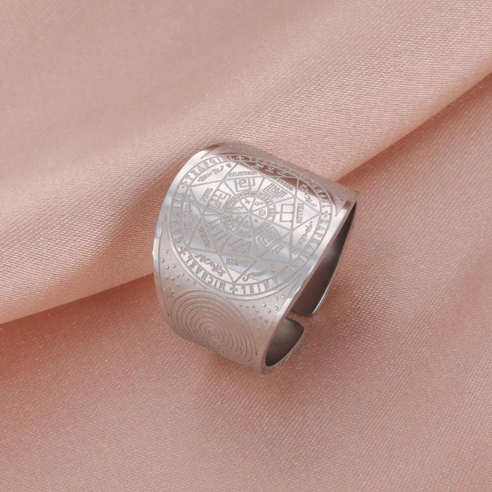 Anel de Proteção - Selo dos 7 Arcanjos - Purità Joias