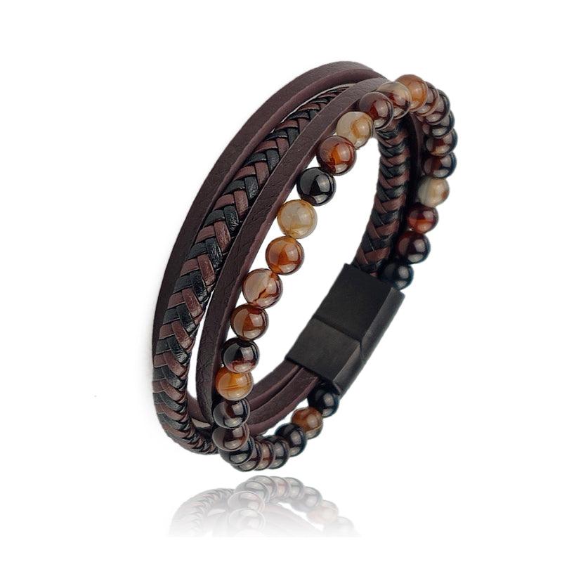 Pulseira de Couro - Boho - Purità Joias