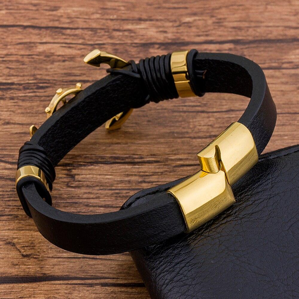 Pulseira Masculina de Couro - Safety - Purità Joias