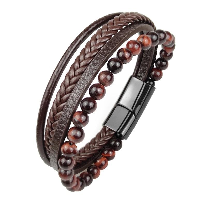 Pulseira de Couro - Boho - Purità Joias