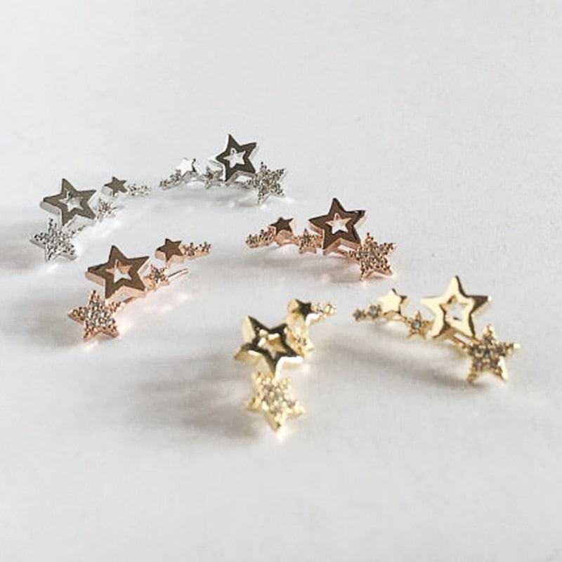 Brinco de Estrela - Star Beauty - Purità Joias