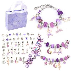 Pulseiras com Berloques Infantil Happy Child - Conjunto Completo com 67 Itens! - Purità Joias